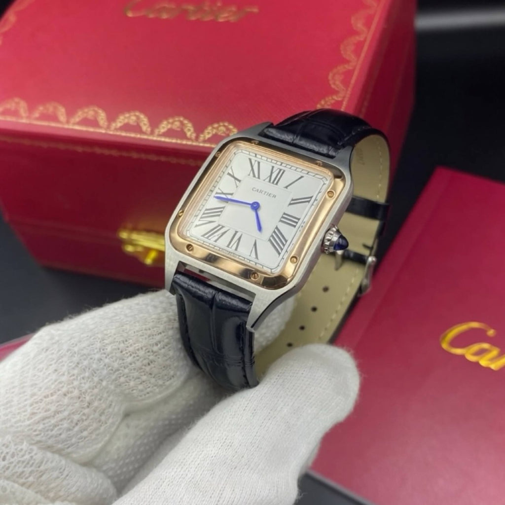 Cartier Santos Dumont Leather Strap