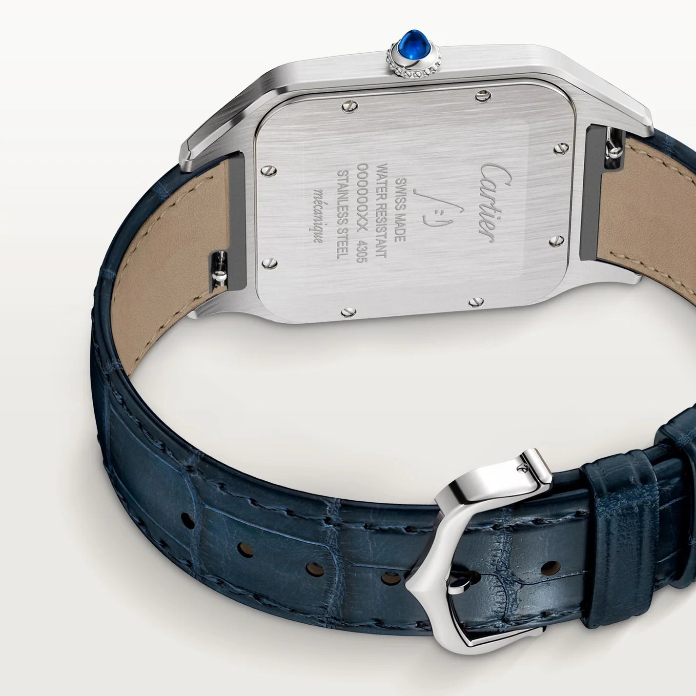 Cartier Santos Dumont Leather Strap