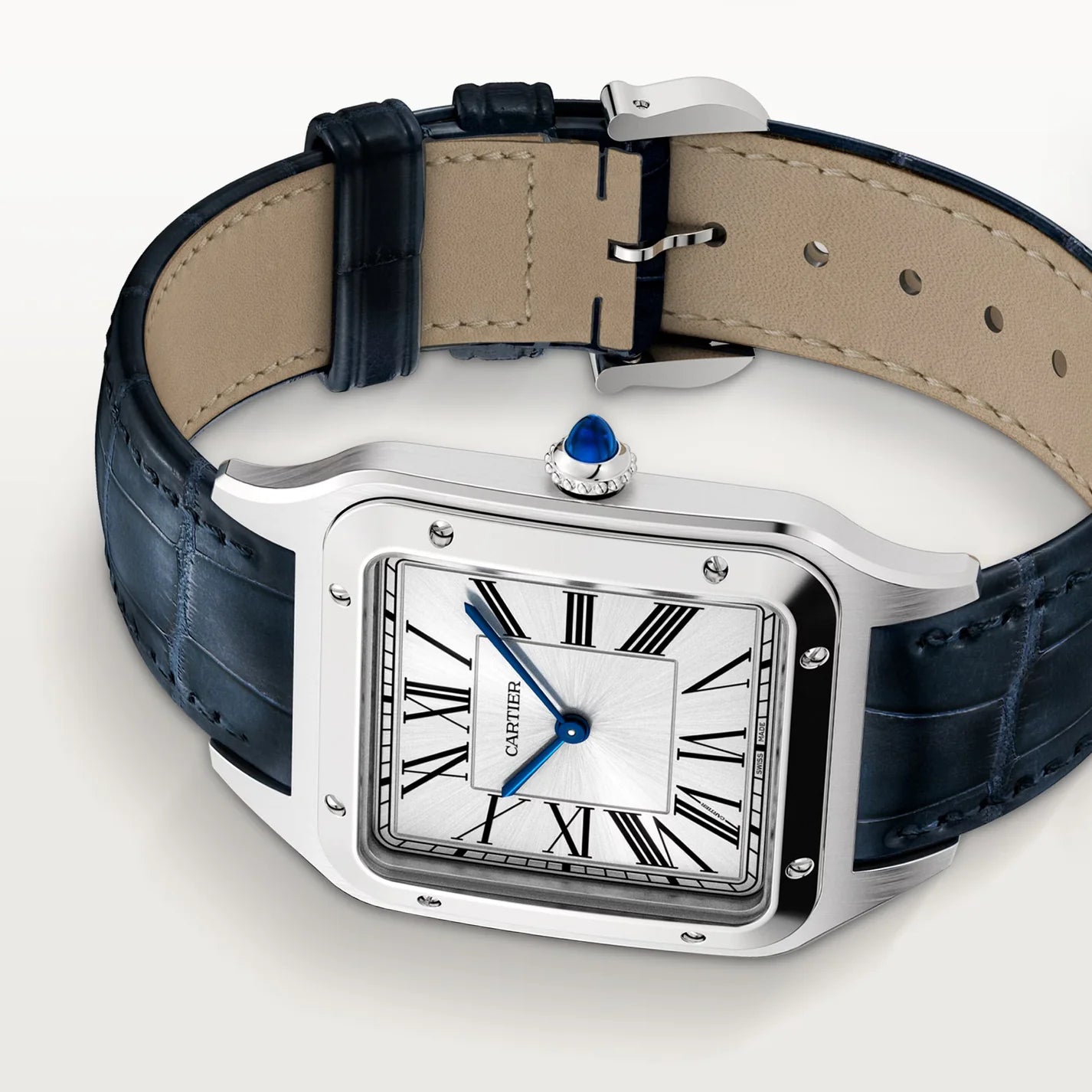 Cartier Santos Dumont Leather Strap